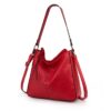 Hobo Bag for Women Crossbody Purse and Handbags Ladies Chic Shoulder Bags, Red