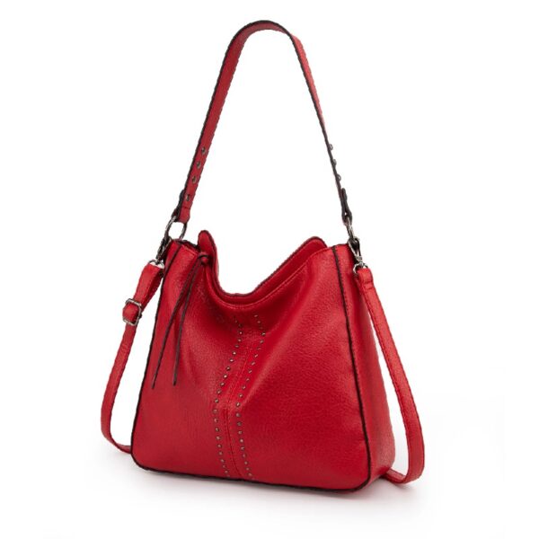 Hobo Bag for Women Crossbody Purse and Handbags Ladies Chic Shoulder Bags, Red