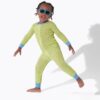 Brand Gender Neutral Footless Unionsuits, 3-Pack, Sizes 0/3 Months - 5T