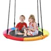 Tree Swing for Kids, 40'' Outdoor Swing Backyard Playground Outdoor Toys for 3 4 5 6 7 8 9 10 Year Old Girls Boys