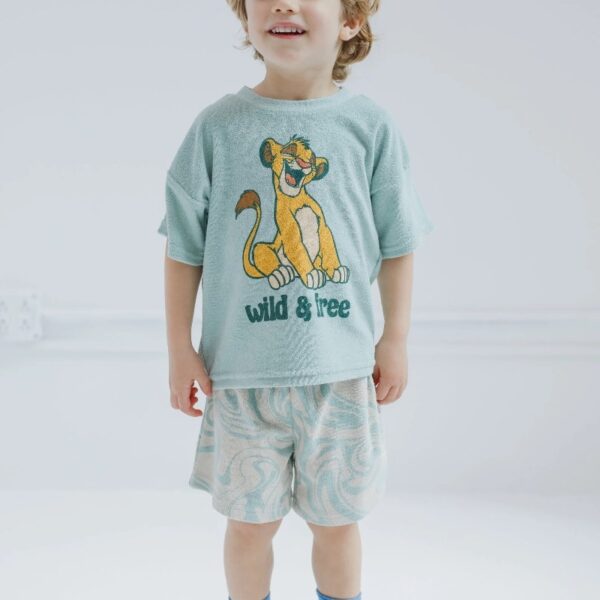 Mickey Mouse Little Boys T-Shirt and Shorts Outfit Set Toddler to Big Kid