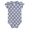 Short Sleeve Bodysuits, 5-Pack, Newborn- 24 Months