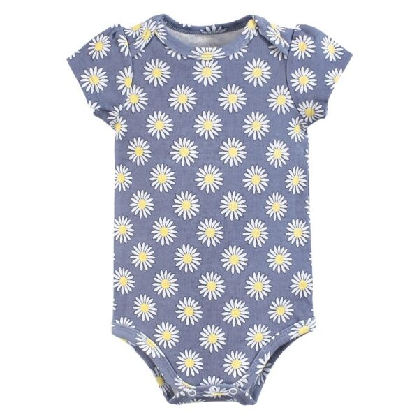 Short Sleeve Bodysuits, 5-Pack, Newborn- 24 Months