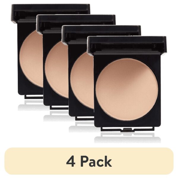 (4 pack) Clean Simply Powder Foundation, 505 Ivory, 0.44 oz, Anti-Aging Foundation