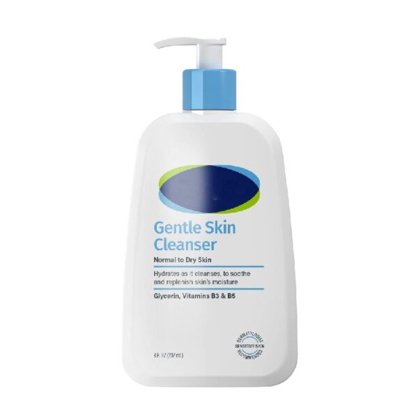 (3 pack) Gentle Skin Cleanser for Dry to Normal Sensitive Skin, 8 oz