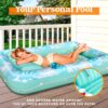 Inflatable Tanning Pool Lounger Float, 70