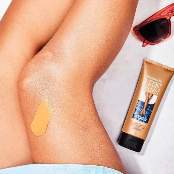 (2 pack) Airbrush Legs Lotion, Medium, 4.4 oz, Water and Transfer-Resistant