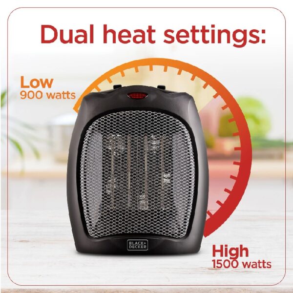Portable Ceramic 1500W Space Heater