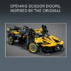 Technic Bugatti Bolide Race Car Model Building Set, Collectible Sports Car Toy, 42151