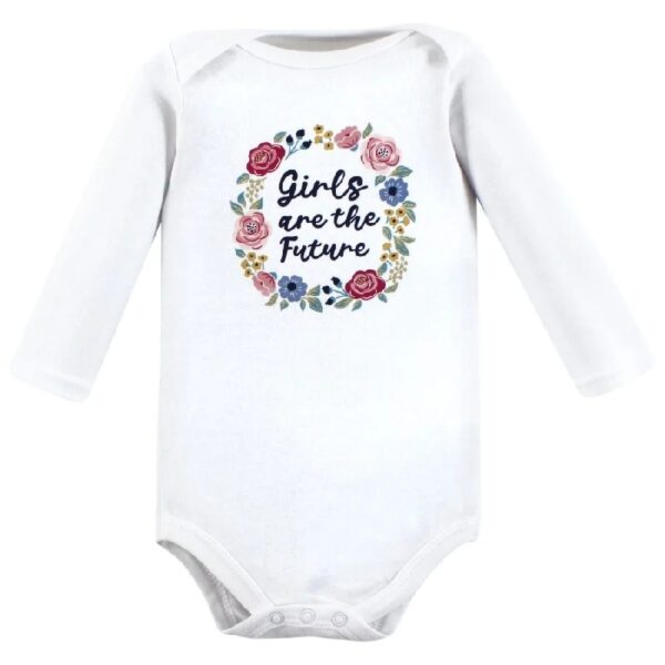 Cotton Long-Sleeve Bodysuits, 7-Pack, Preemie-24 Months