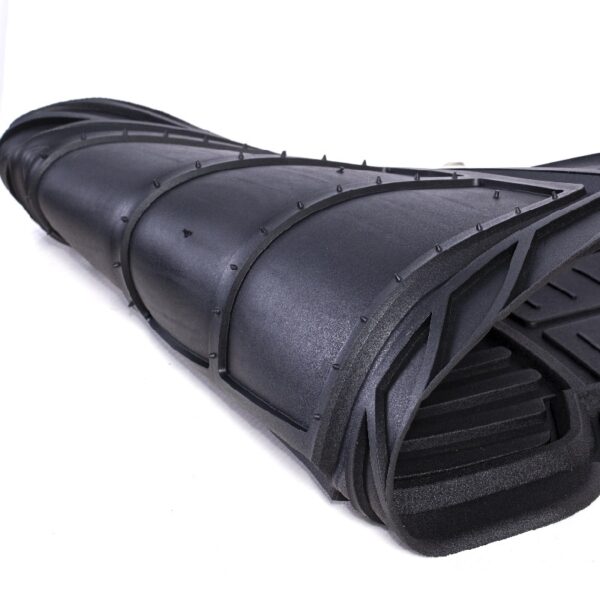 4PC PREMIUM RUBBER CAR MAT TOLL BLACK- Universal Fit for Cars, Trucks,202WM35