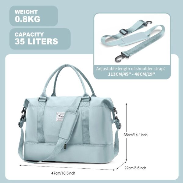 cd3a18d36f8f4241a919b32d0176ad3e Weekender Bags for Women, Travel Duffel Bags with Shoe Compartment,Personal Item Travel Bag for Airlines, Carry on Overnight Tote Bag for women,Beige&Brown