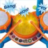 KidiBeats Drum Set with Accessories, Baby and Toddler Toys