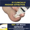 Nail Gel Restores Fungus Damaged Nails, a Clinically Proven Toenail Treatment, 90% of Nails Improve, Money-Back Guaranteed, 4 oz