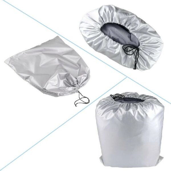Heavy Duty Waterproof Full Car Cover All Weather Protection Outdoor Indoor Use UV Dustproof for Auto,SUV,Sedan