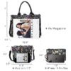 cda110b45dd047d8a24bb32d01782f61 Women's 3Pcs Purse Handbag Shoulder Bag Tote Satchel Hobo Bag Briefcase Work Bag for Ladies