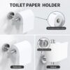 Bathroom Hardware Set, 7 Pieces Bathroom Accessories Set Includes 24