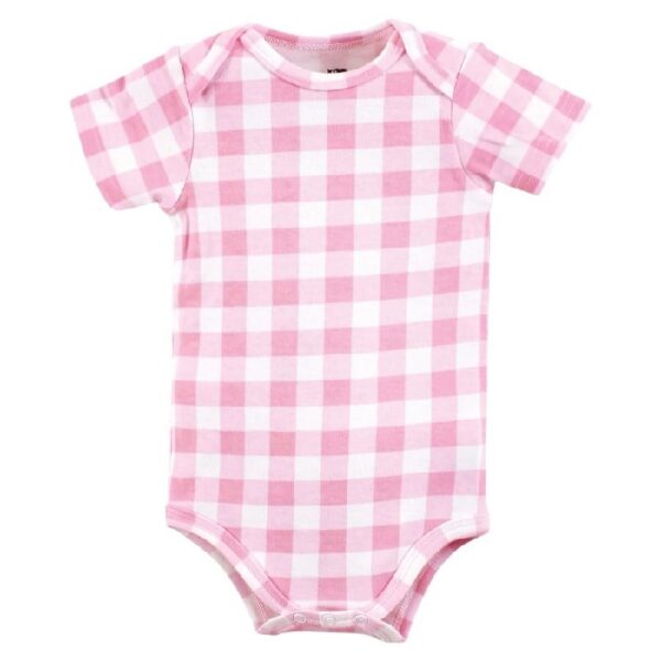 Short Sleeve Bodysuits, 5-Pack, Newborn- 24 Months