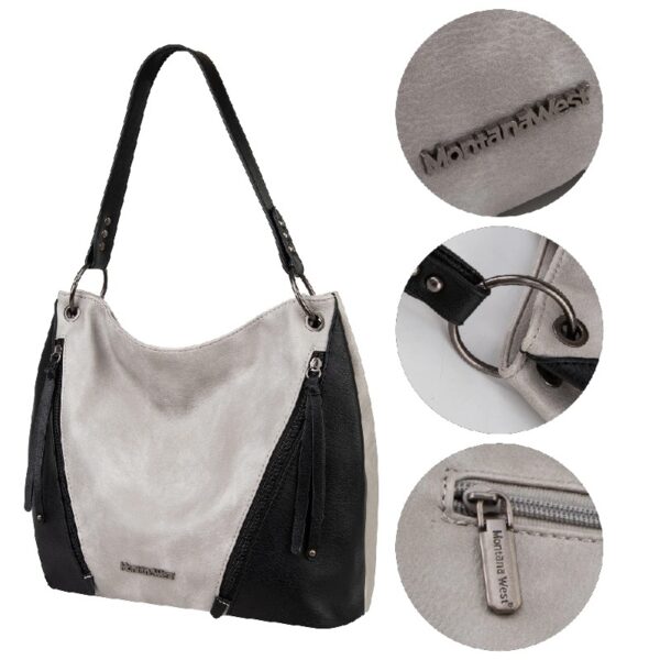 Hobo Bag Purses and Handbags for Women Top Handle Handbags with Zipper