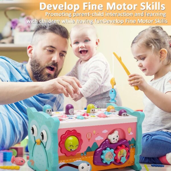 Learning Toys 8 in 1 Baby Busy Toys Toddler Educational Gifts for Kids 1- 3Y Boys & Girls