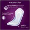 Incontinence Pads, Maximum Absorbency, Long, 84 Count