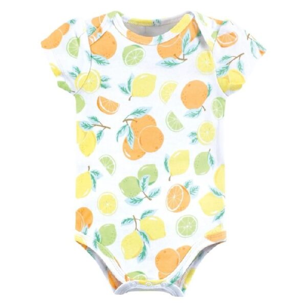 Short Sleeve Bodysuits, 5-Pack, Newborn- 24 Months