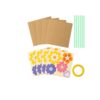 DIY Flower Bouquet Craft Kit Mother's Day Gift Flower Paper Crafts For Kids Make Your Own Flower Bouquet For Mum Crafts Classroom Home Fun Activities