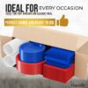 Exquisite 350 Piece Easter Plastic Disposable Party Plates & Dinnerware Combo Set