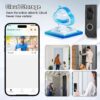 Smart Video Doorbell Camera (2.4G Wi-Fi) - with Industry Leading HD Camera, Smart Security, Night Vision and Alexa enabled , 2-Way Talk,Cloud Storage