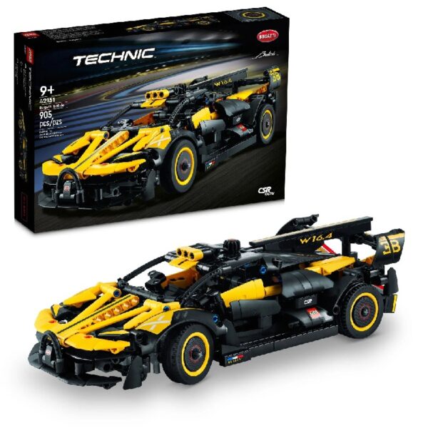 Technic Bugatti Bolide Race Car Model Building Set, Collectible Sports Car Toy, 42151