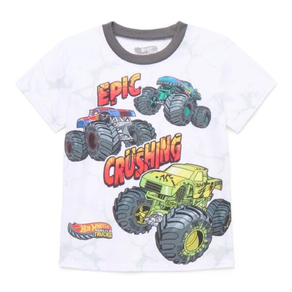 Sonic the Hedgehog Boys' Tee and Shorts Pajama Set, 2-Piece, Sizes 4-12