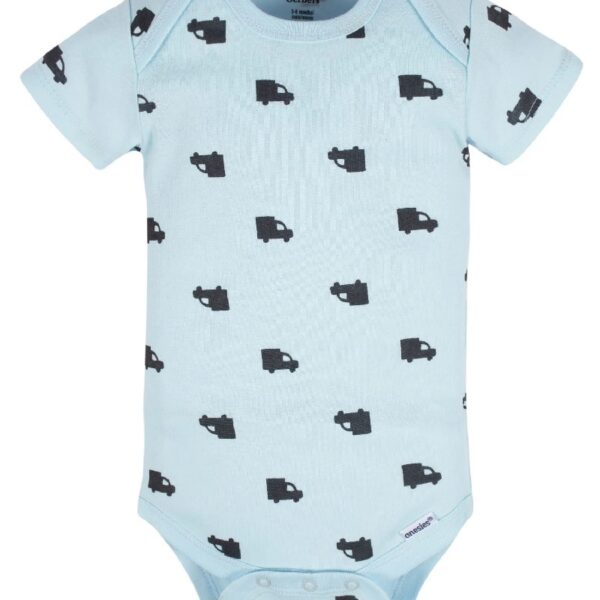 Baby Boy Short Sleeves Onesies Bodysuits, 8-Pack, Sizes Newborn-12M
