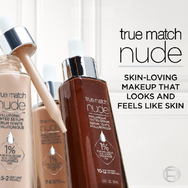 (2 pack) True Match Serum Foundation Makeup, 4.5-5.5 Rich Medium, 1 fl oz