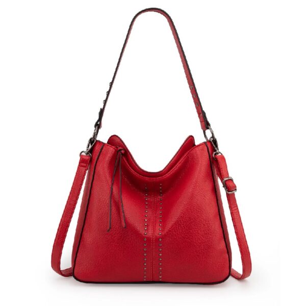 Hobo Bag for Women Crossbody Purse and Handbags Ladies Chic Shoulder Bags, Red