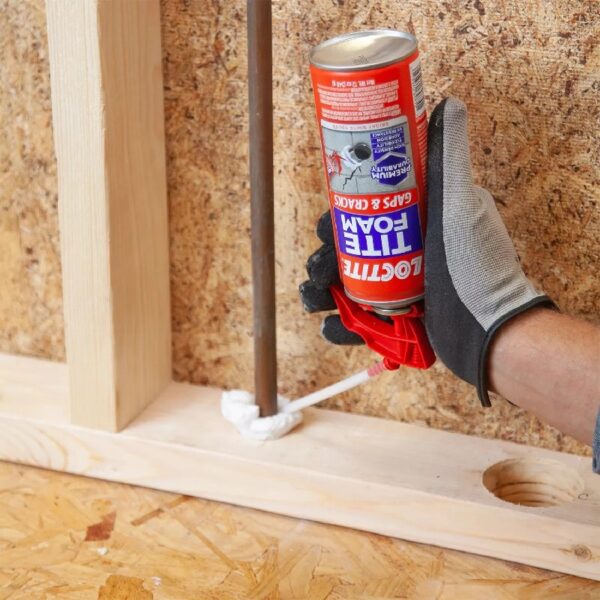 (4 pack) Tite Foam Insulating Foam Sealant Gaps & Cracks, Pack of 1, White 12 oz Can