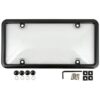 (2 pack) Auto Drive Anti-theft License Plate Cover and Frame
