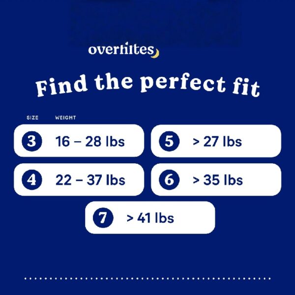 Overnites Nighttime Diapers, Size 7 (41+ lbs), 52 Ct (Select for More)