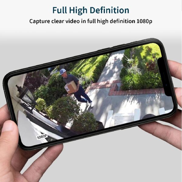 Essential Outdoor Camera HD (2nd Gen) - Wireless 1080p Security Surveillance Camera - 1-Cam - White, VMC2050-1WMNAS​