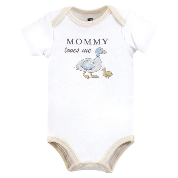 Short Sleeve Bodysuits, 5-Pack, Newborn- 24 Months