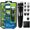 Multi Groomer - 13 Piece Mens Grooming Kit For Beard, Face, Nose, and Ear Hair Trimmer and Hair Clipper - No Blade Oil Needed, MG3750/60