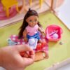 Tote-ables™ Portable Cottage Dollhouse with Doll Included, Storage, 30 Accessories