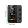 Prefessionall Indoor Air Quality Monitor, 5 in 1 Portable Smartair Quality Tester for CO2,TVOC,HCHO,Temp | Hum for Home Cars and Pets(Whiteï¼‰