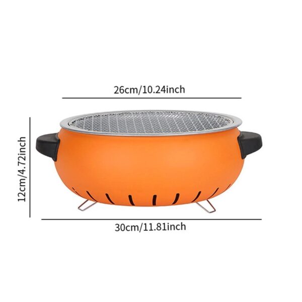 Barbecue Grill Tabletop Outdoor Grill,Fireplace,Mini Camping BBQ Grill,for Party,Outdoor,Backpacking,Backyard