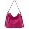 Hobo Bag for Women Crossbody Purse and Handbags Ladies Chic Shoulder Bags, Red