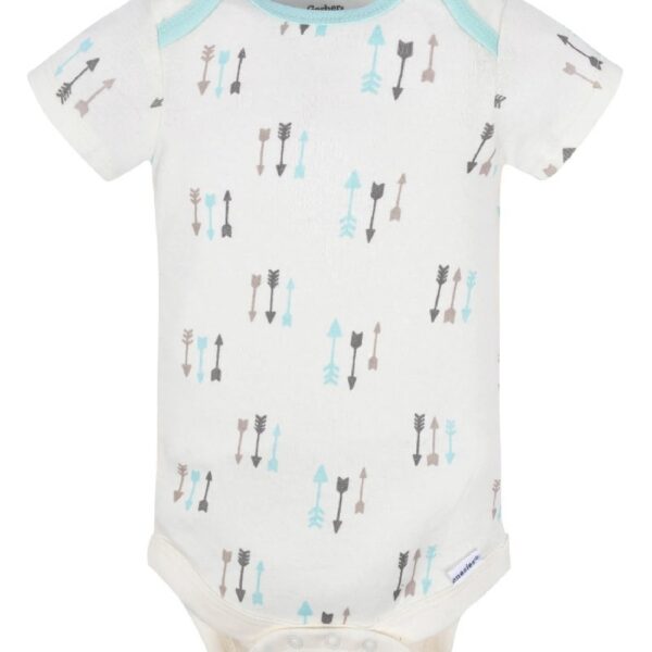 Baby Boy Short Sleeves Onesies Bodysuits, 8-Pack, Sizes Newborn-12M