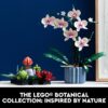 LEGO Botanicals Orchid - Artificial, Fake Indoor Flowers Building Set for Home, Kitchen, Desk Decoration, Adults Ages 18+ - Unique Birthday Gift Idea - 10311