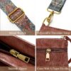 Hobo Bags for Women Crossbody Handbags Guitar Strap Shoulder Bucket Bag Vegan Leather Purse Trendy Boho Tote Purses
