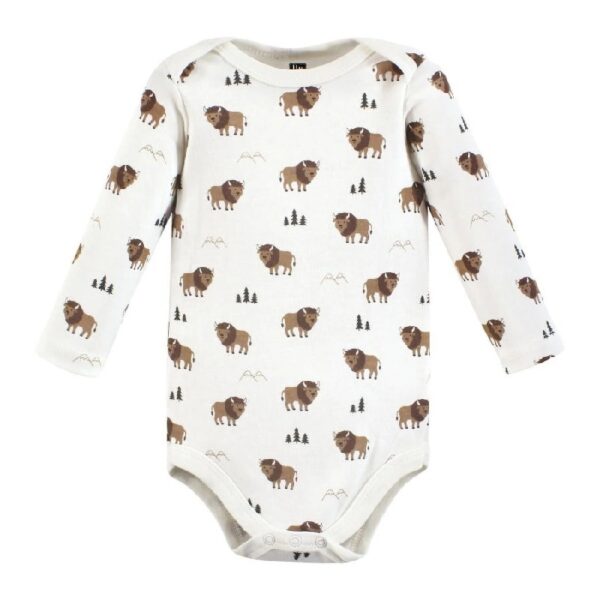 Cotton Long-Sleeve Bodysuits, 7-Pack, Preemie-24 Months