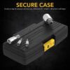 Xzn Triple Square Spline Bit Socket Set, Premium S2 Alloy Steel , 10-Piece European Style M4 - M18 Set , Enhanced Storage Case (Lx-145)
