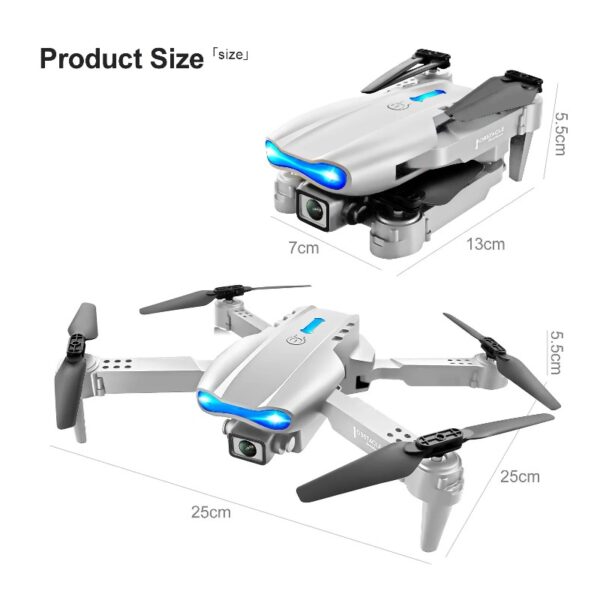 d32473345b2849919065b33001578353 Drone with 4K HD Dual Camera for Adults Kids, RC Quadcopter with 2 Modular 1800mAh Batteries for 30 Mins Long Flight